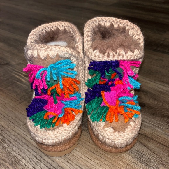 USED Authentic Baby Girl Mou Boots - Picture 1 of 7